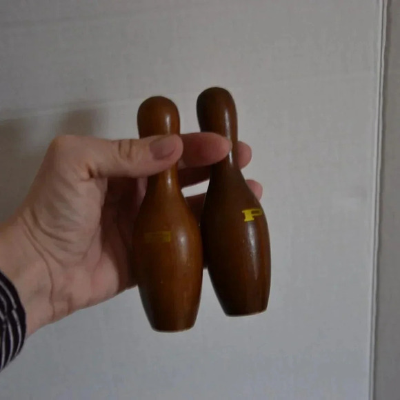 Vintage MCM  Bowling Pin S&P Shakers - Picture 3 of 7